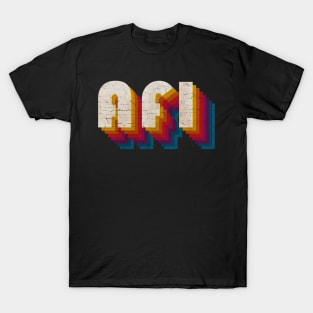 retro vintage AFI T-Shirt